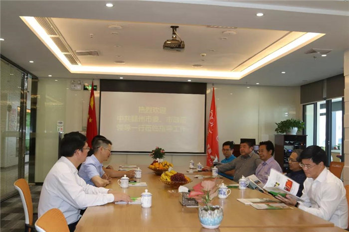 中共贛州市委常委、統(tǒng)戰(zhàn)部長彭業(yè)明等領(lǐng)導(dǎo)一行到訪廣東博皓考察指導(dǎo)-3