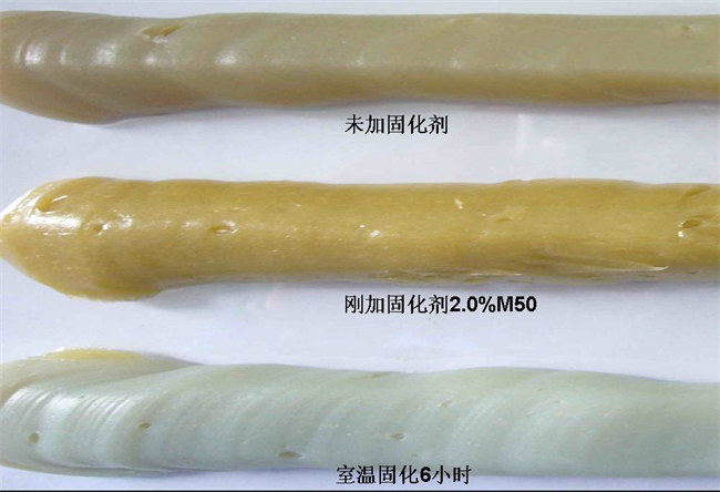 Neobond ®VE 6100-W-1固化指示:結構膠顏色變化